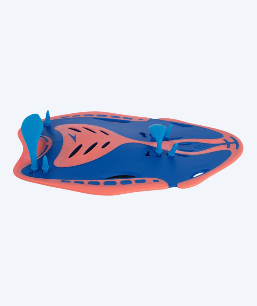Speedo Finger Paddles - Biofuse - Blau/orange