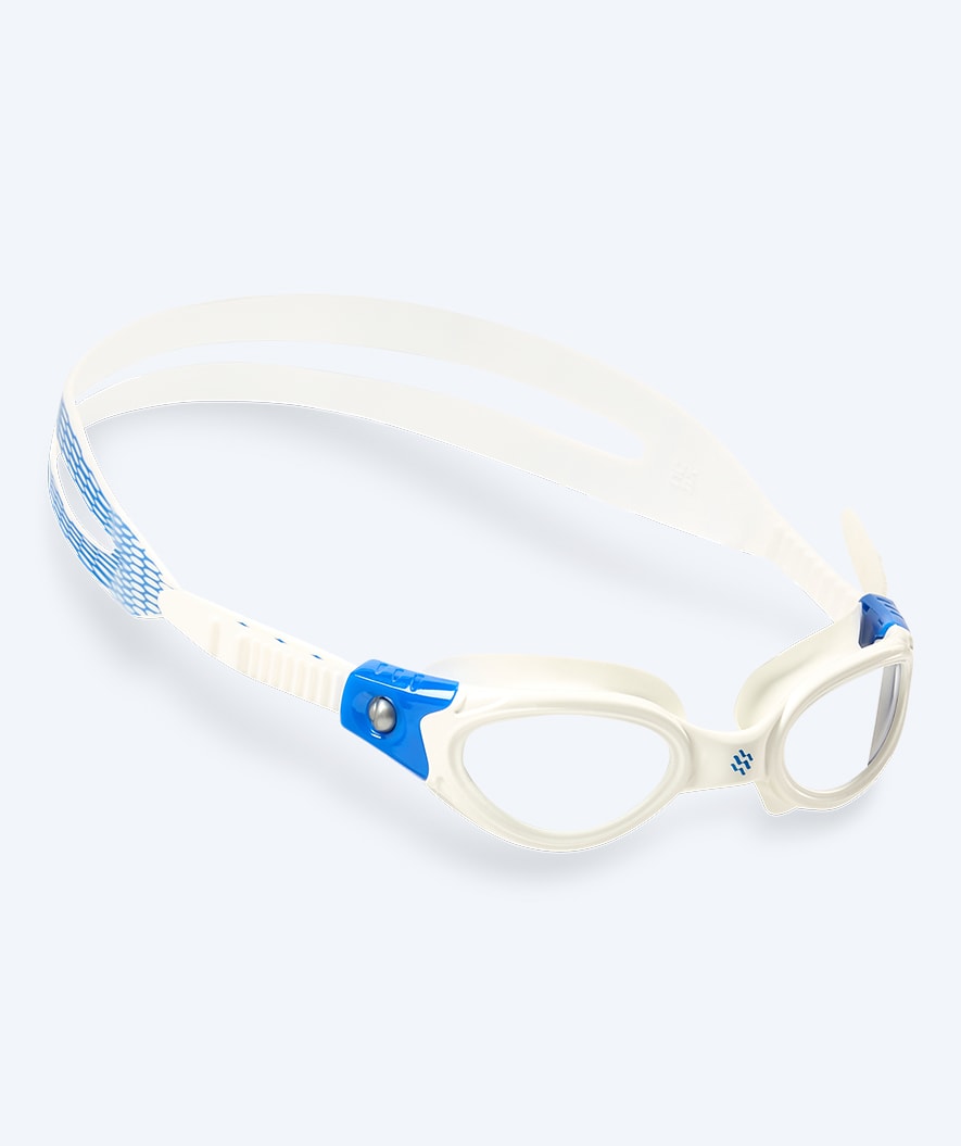 Watery Schwimmbrille für Kinder - Delta - Blau/weiß