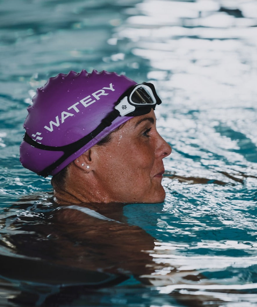 Watery Badekappe (Ab 12 Jahren) - Signature - Orange