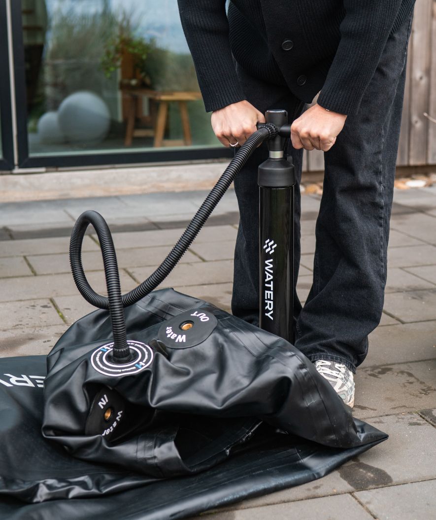 Watery aufblasbare Eiswanne - Ace - Schwarz