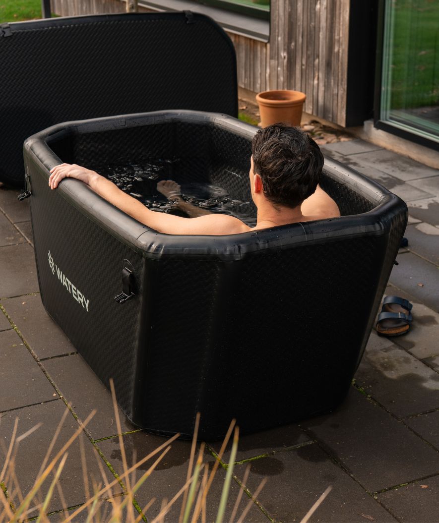 Watery aufblasbare Eiswanne - Ace - Schwarz