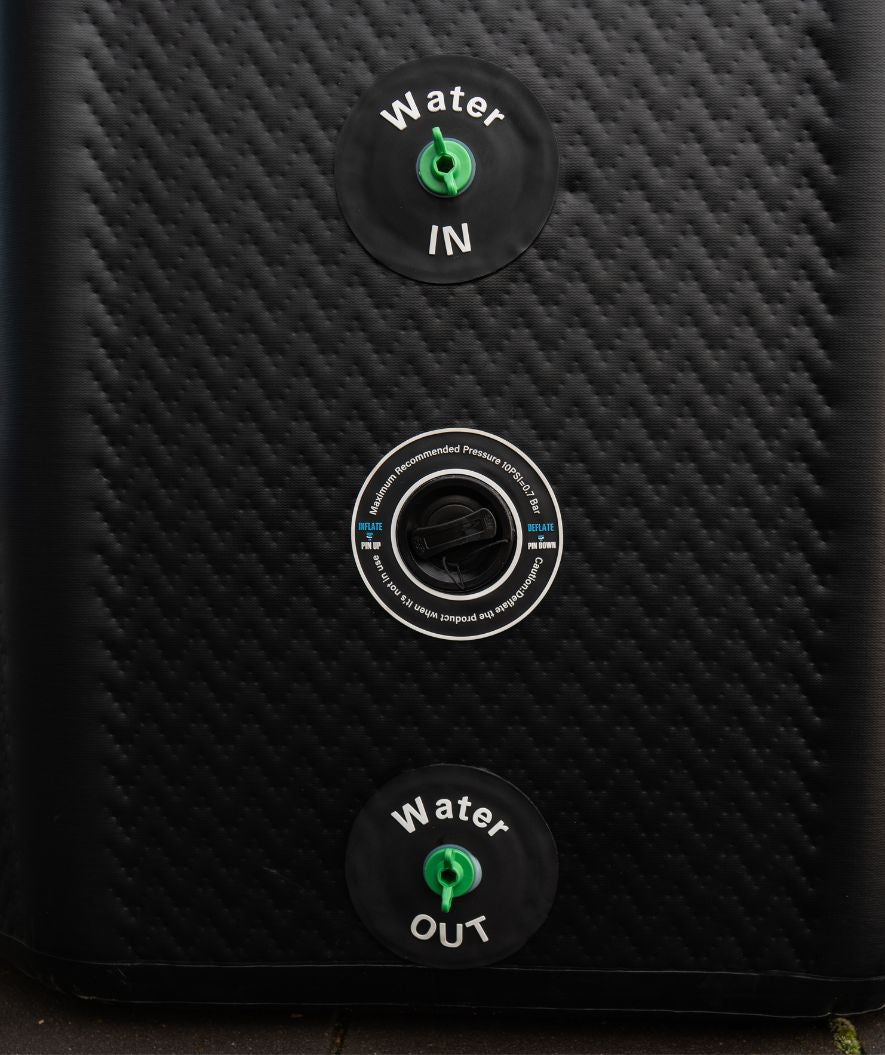 Watery aufblasbare Eiswanne - Ace - Schwarz