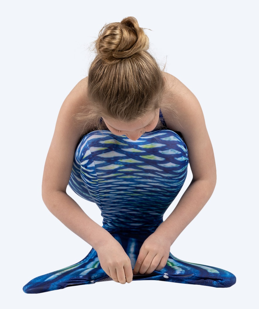 Watery Meerjungfrauenschwanz für Kinder - Blue Ocean