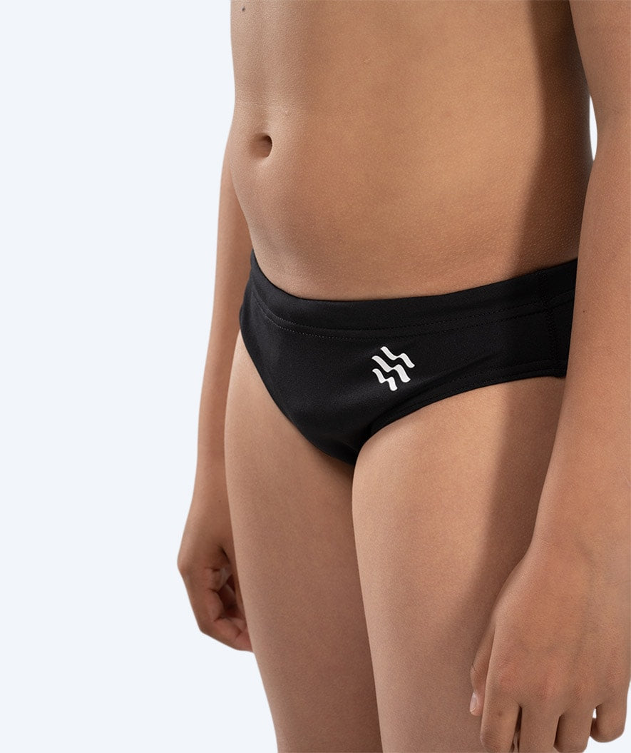Watery Badeslip für Jungen - Budgie Eco - Schwarz