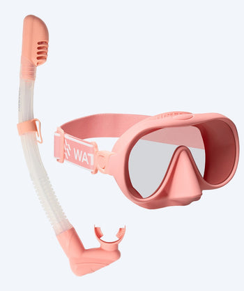 Watery Combo Schnorchelset für Erwachsene (ab 15 Jahre) - Alton - Rosa