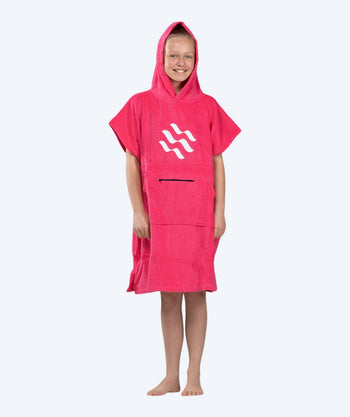 Watery Badeponcho für Junior (6-15) - Baumwolle - Pink