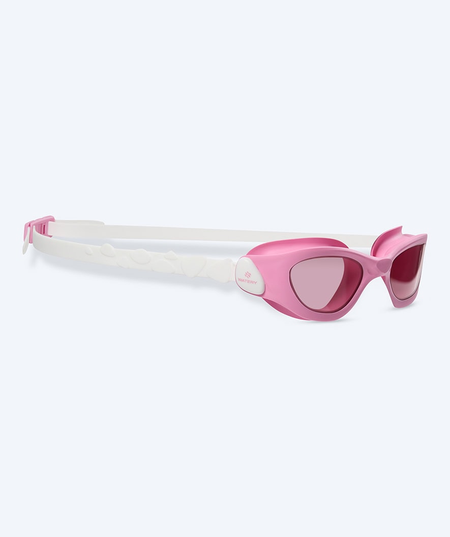 Watery Schwimmbrille fürs Training für Kinder - Evian - Rosa/rosa