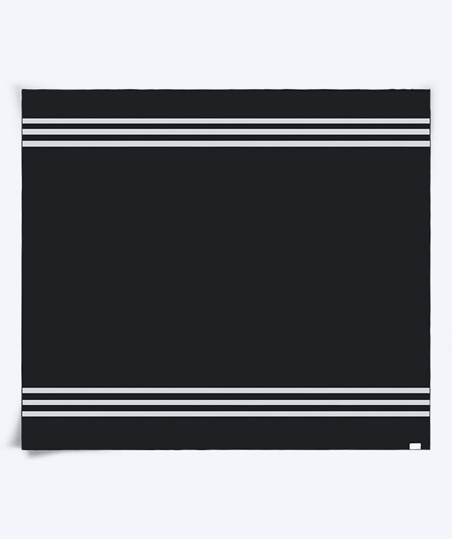 Watery Mikrofaser Badehandtuch - Eco Nebraska Familie - Schwarz