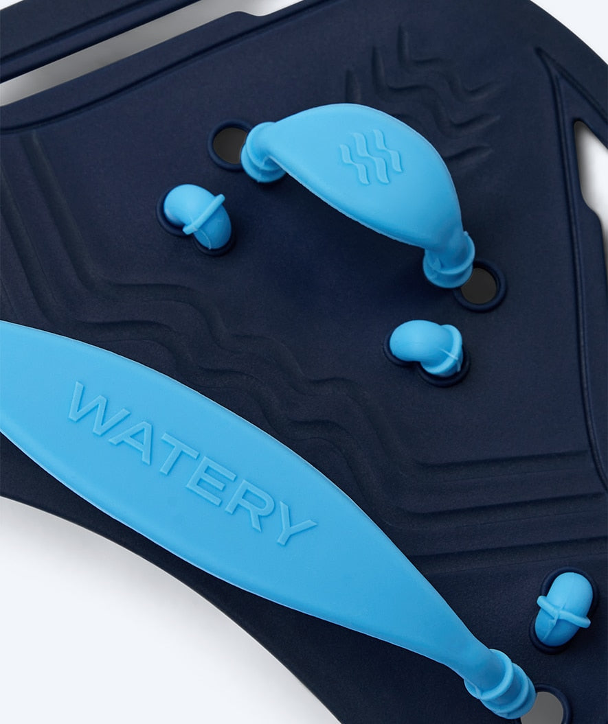 Watery Finger Paddles - Tide - Blau
