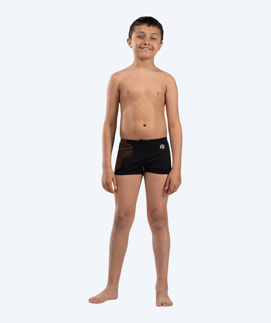 Watery Badehose für Jungen - Flaming Vegas Eco - Orange Corner