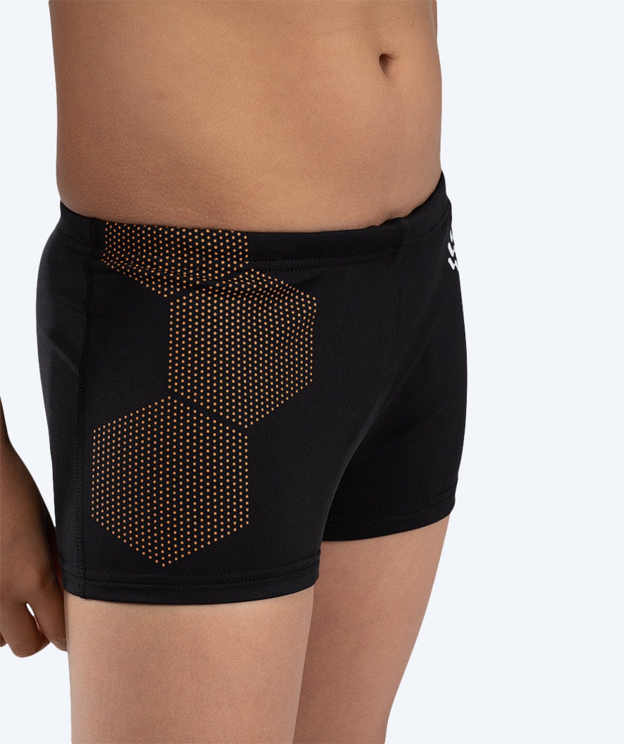 Watery Badehose für Jungen - Flaming Vegas Eco - Orange Corner