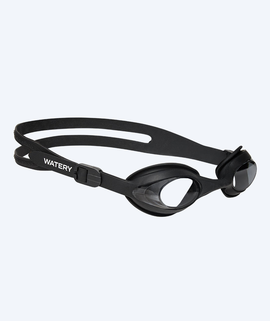 Watery Schwimmbrille für Kinder - Goose - Schwarz