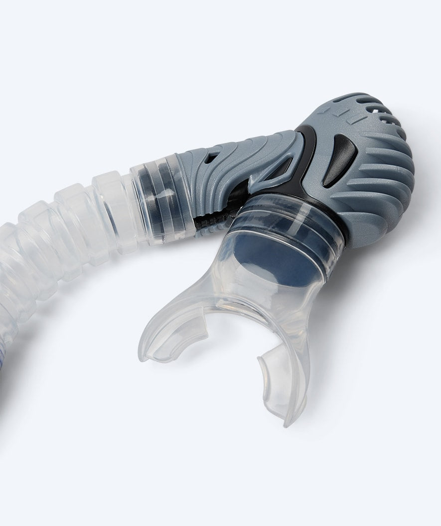 Watery Combo Schnorchelset für Erwachsene (Ab 15 Jahren) - Leach - Blau/gelb