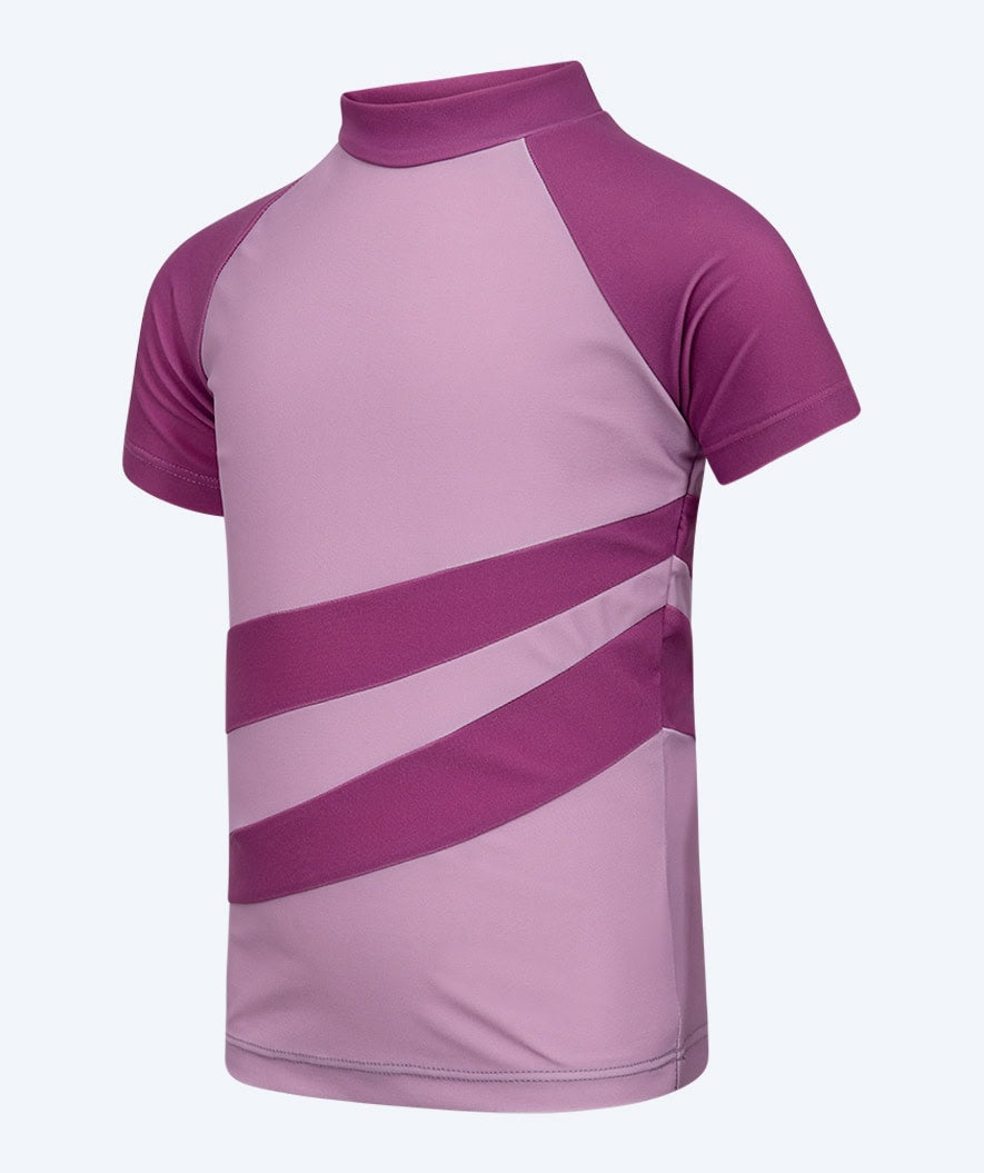 Watery UV Shirt für Kinder - Manami Kurzarm Rashguard - Atlantic Purple