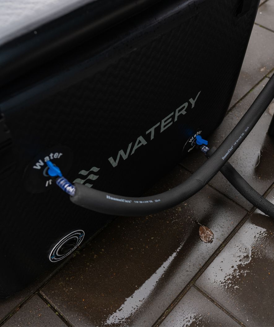 Watery aufblasbare Eiswanne - Master - Schwarz