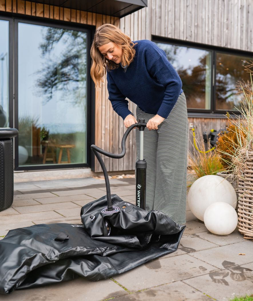 Watery aufblasbare Eiswanne - Master - Schwarz