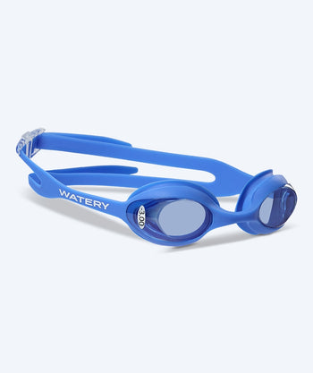 Watery kurzsichtige Schwimmbrille mit Sehstärke für Kinder - (-1.0) bis (-6.0) - Matira - Blau