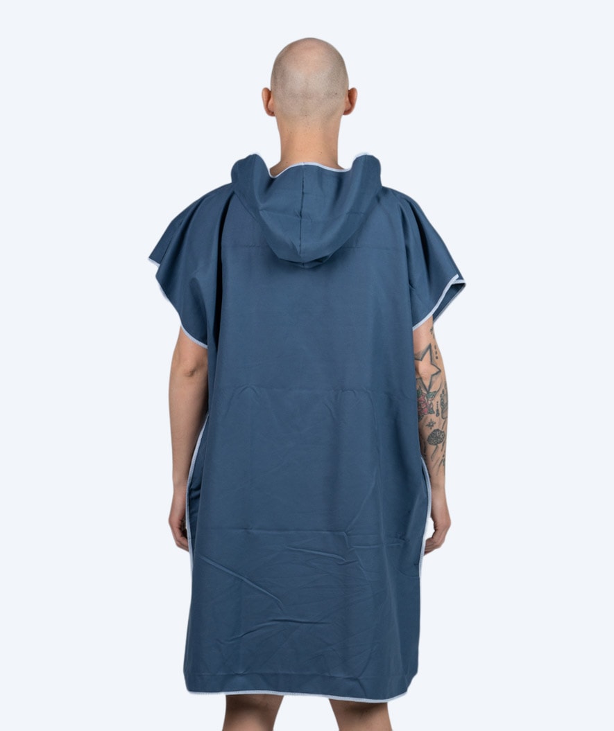 Watery Badeponcho für Erwachsene - Mikrofaser - Dunkelblau