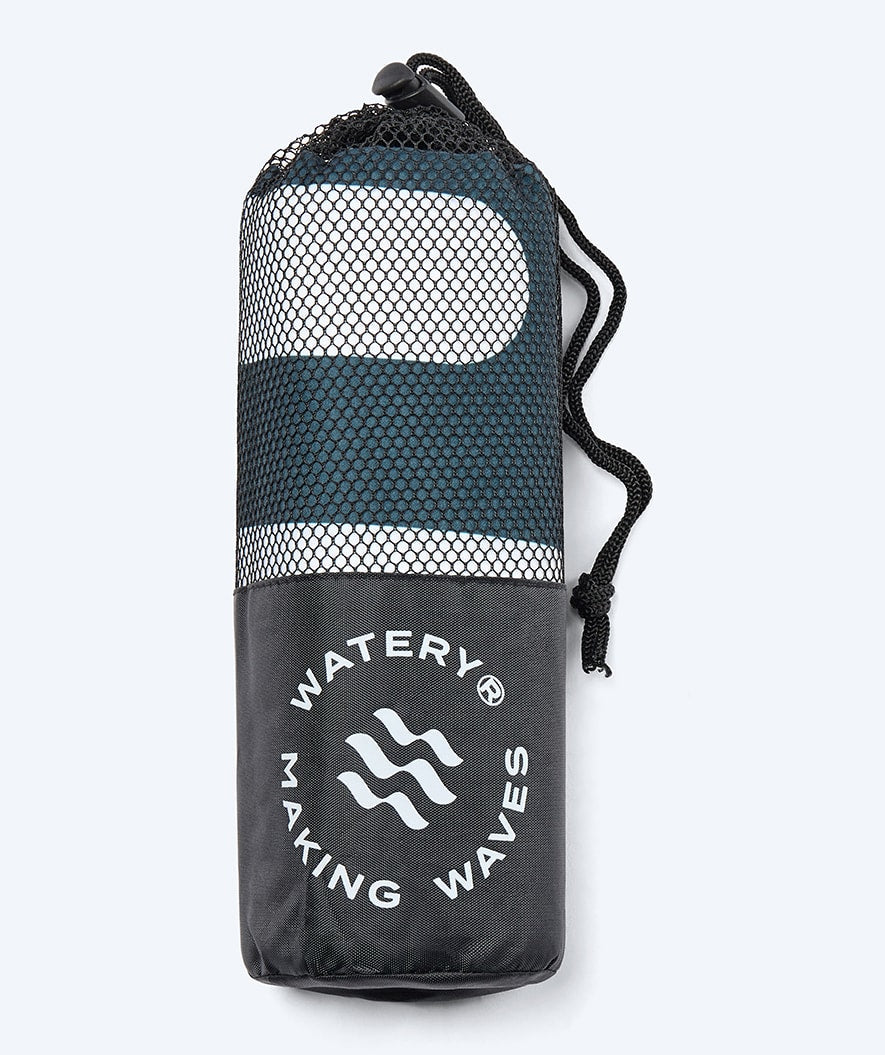 Watery Mikrofaser Badehandtuch (160 x 80 cm) - Eco Nebraska - Dunkelblau