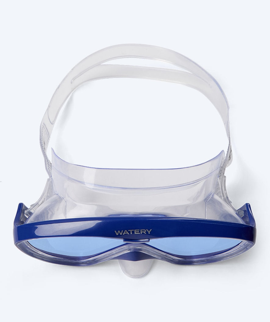 Watery Tauchmaske für Junior - Nerina - Blau (Blau Linse)