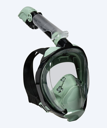 Watery Vollgesichtstauchmaske für Erwachsene - Ocean Pro - Dunkelgrün