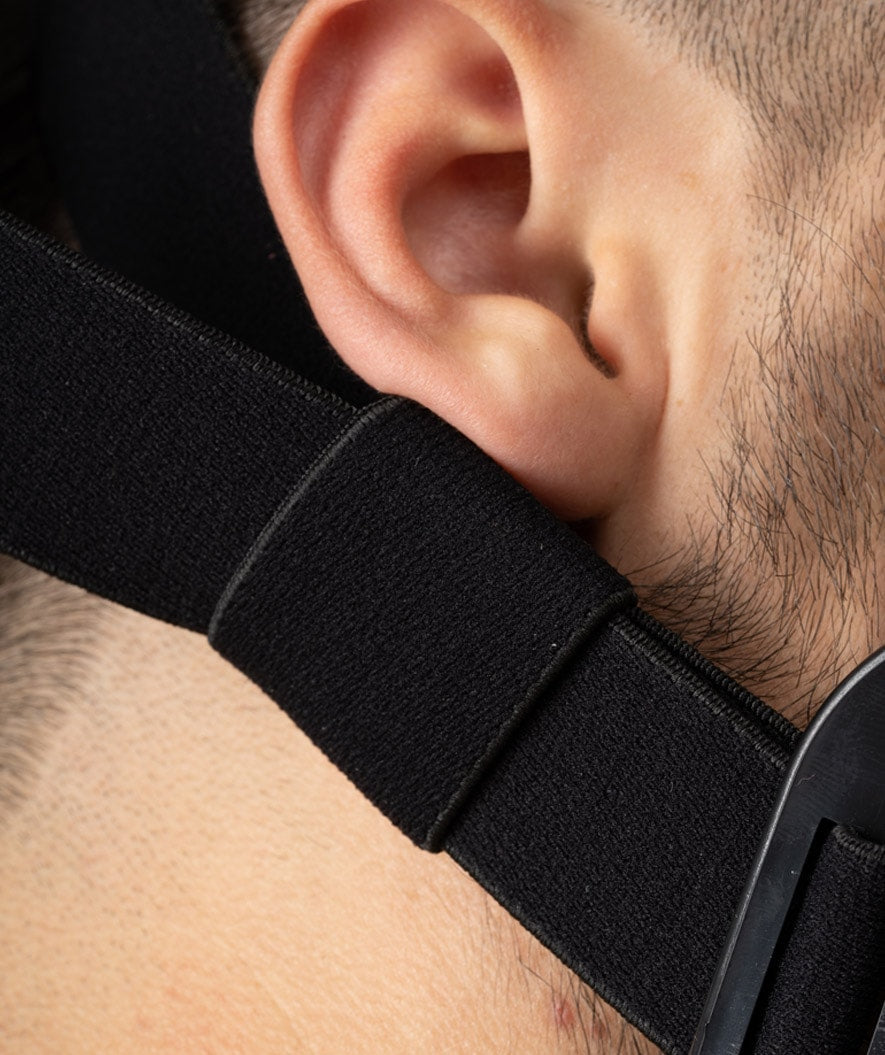 Watery Vollgesichts-Tauchmaske für Erwachsene - Oxygen - Schwarz