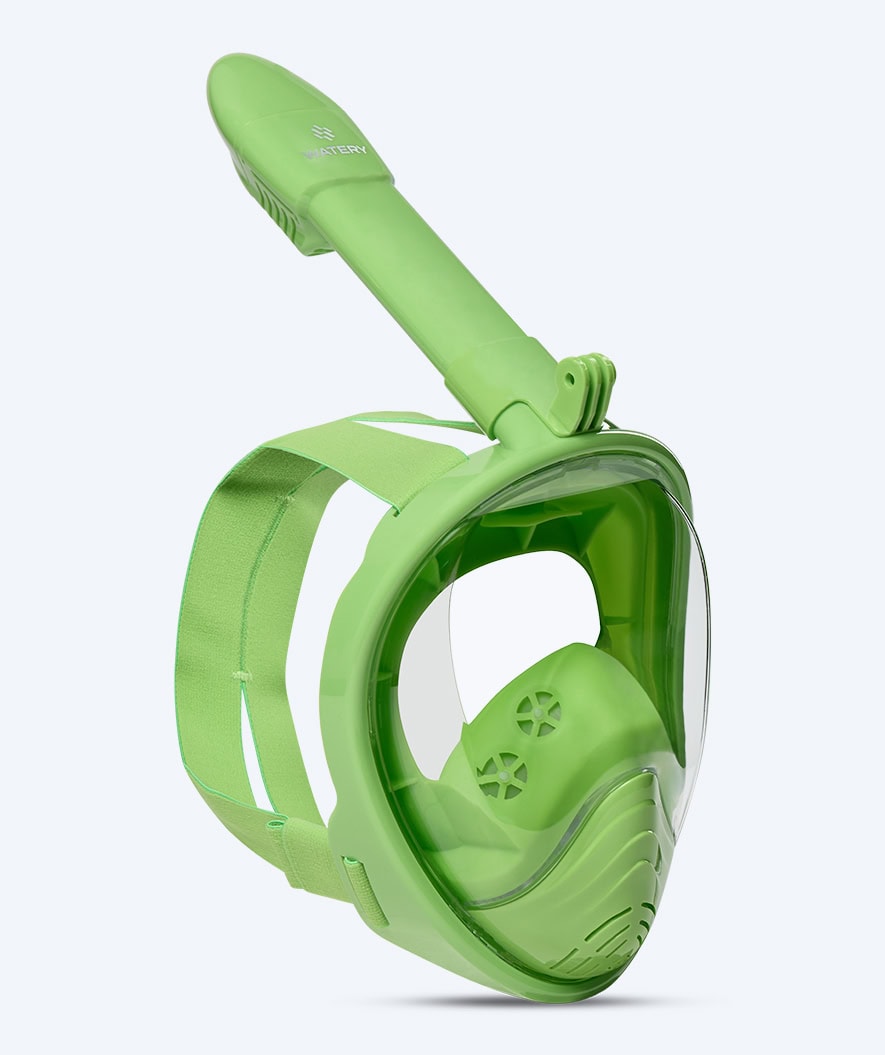 Watery Vollgesichtstauchmaske für Kinder - Oxygen - Grün