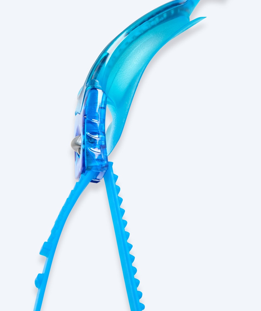 Watery Schwimmbrille für Kinder - Pacific - Blau (Smoke Scheiben)