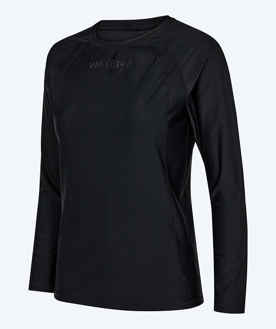 Watery UV Shirt für Damen - Remington Long Sleeve Rashguard - Schwarz