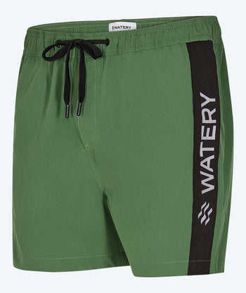Watery Badeshorts für Herren - Signature Eco - Dust Green