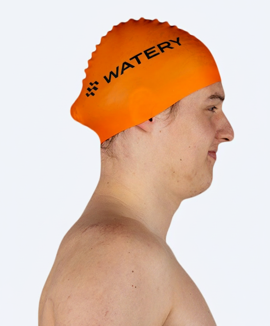 Watery Badekappe (Ab 12 Jahren) - Signature - Orange