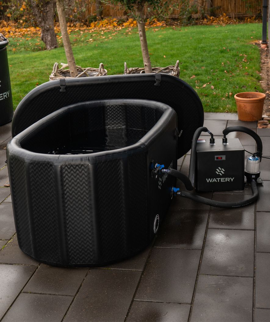 Watery Kühlsystem für Eiswannen & Eistonnen - Dense Cooler - Schwarz