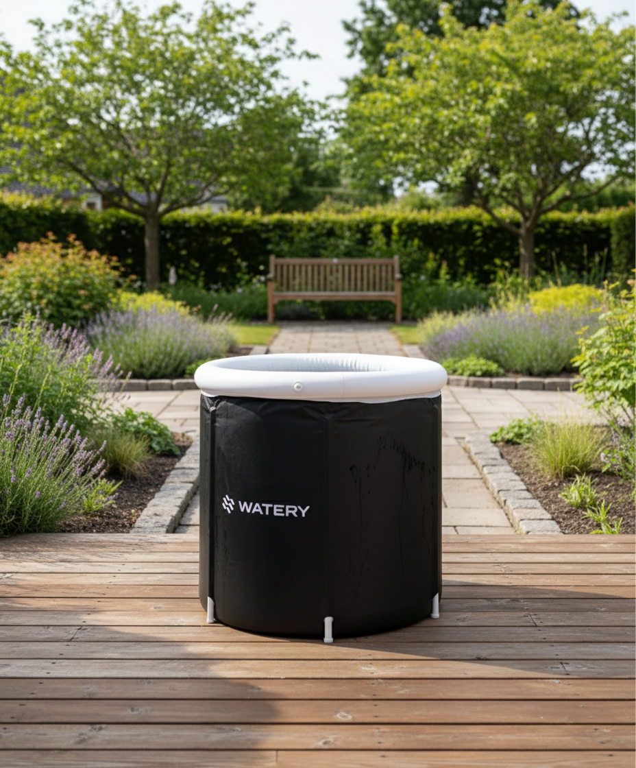 Watery aufblasbares Eisbad - Hero - Schwarz