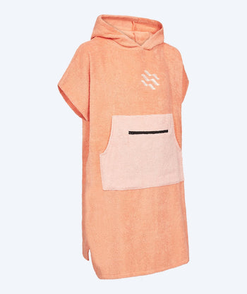 Watery Badeponcho für Junior - Bomuld - Atlantic Pink