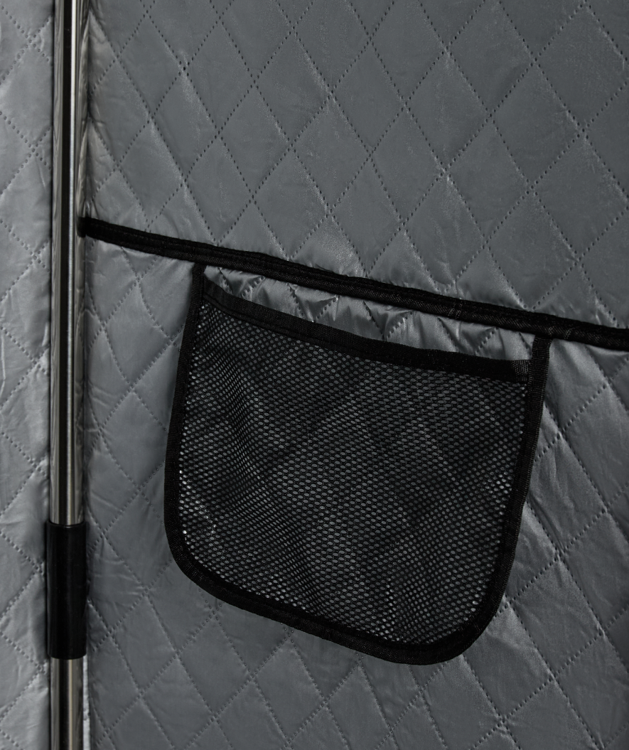 Watery tragbare Dampfsauna - Ambience - Schwarz