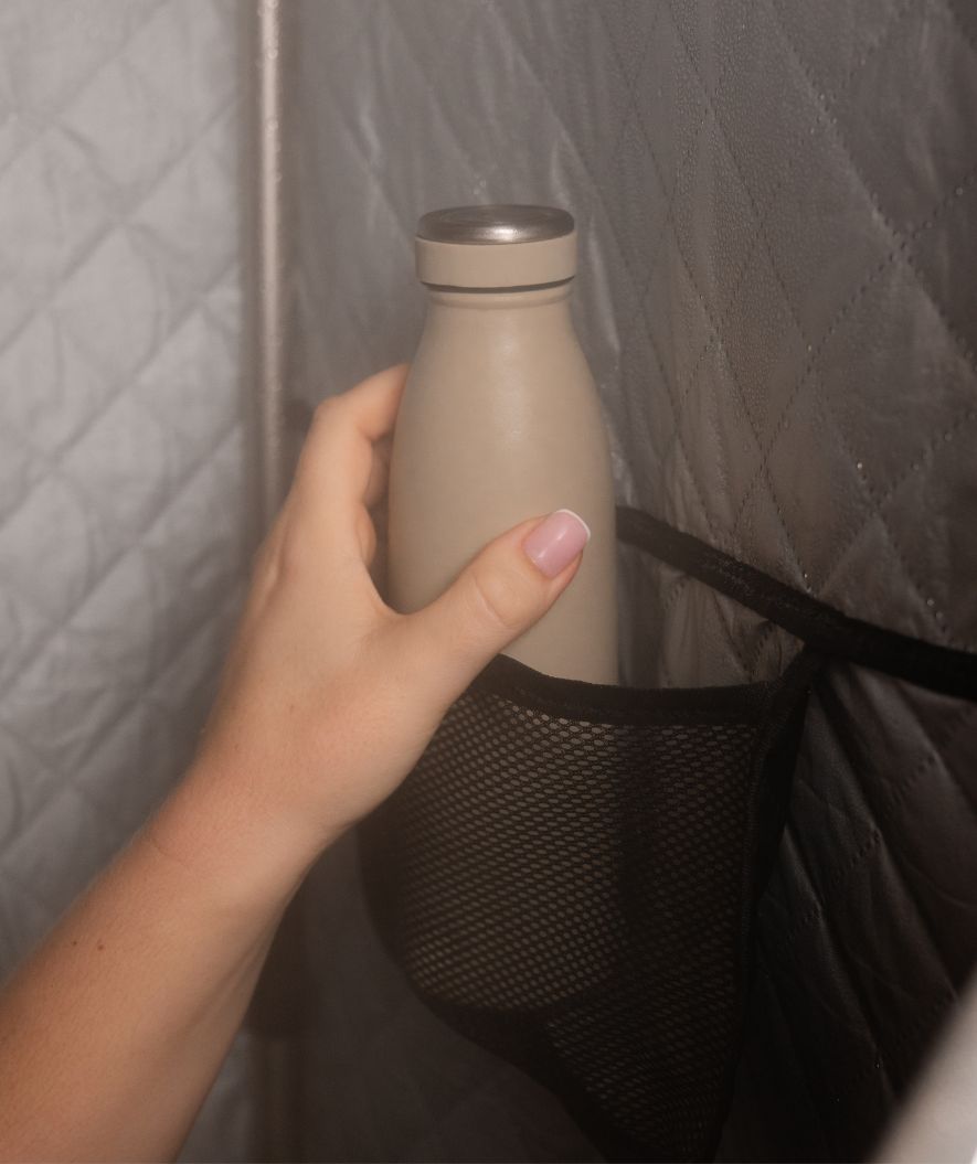 Watery tragbare Dampfsauna - Ambience - Schwarz