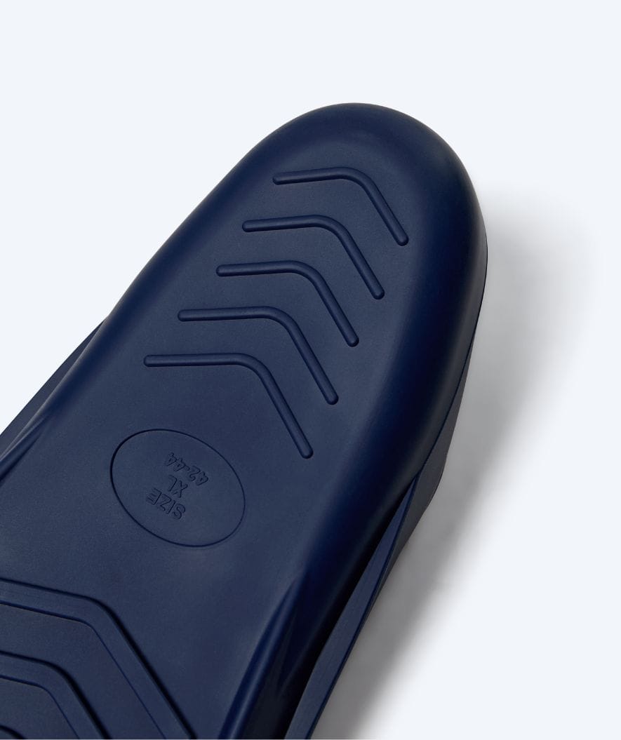 Watery kurze Schwimmflossen - Shimmer - Dunkelblau