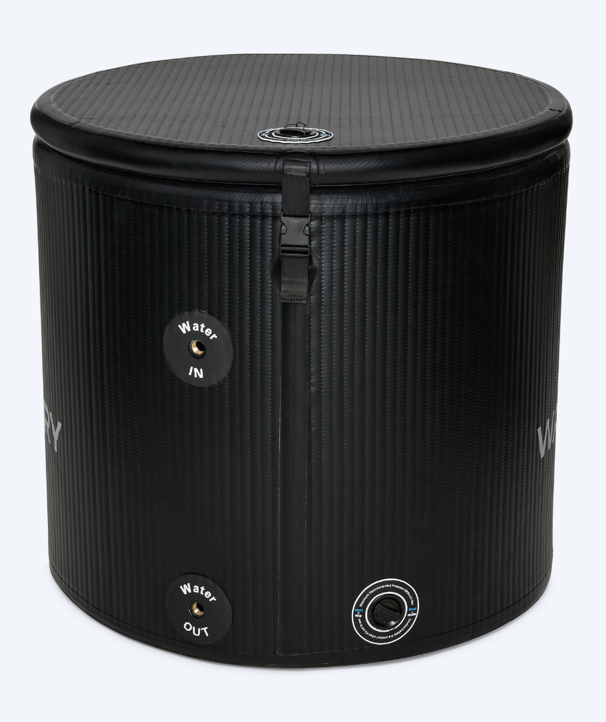 Watery aufblasbare Eistonne - Deluxe - Schwarz