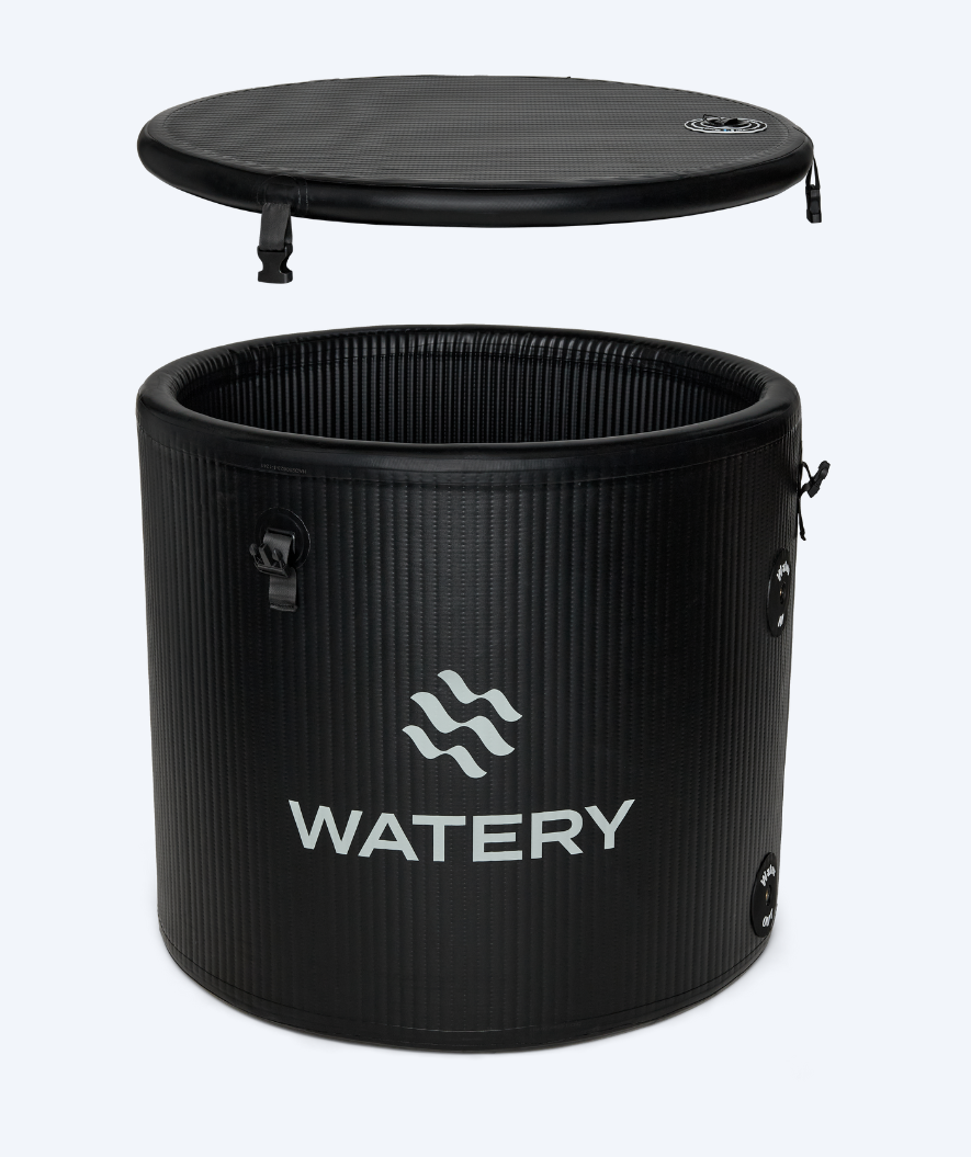 Watery aufblasbare Eistonne - Deluxe - Schwarz
