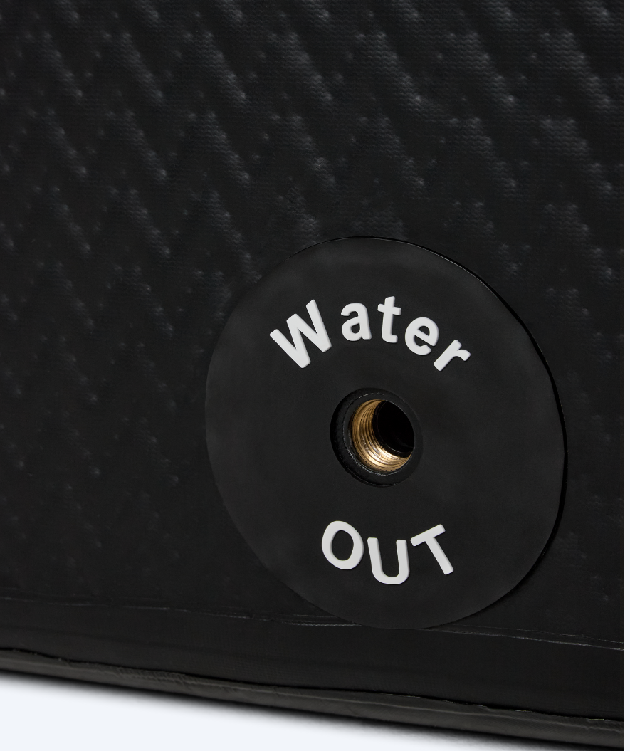 Watery aufblasbare Eistonne - Deluxe - Schwarz