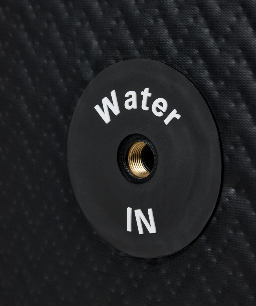 Watery aufblasbare Eistonne - Deluxe - Schwarz