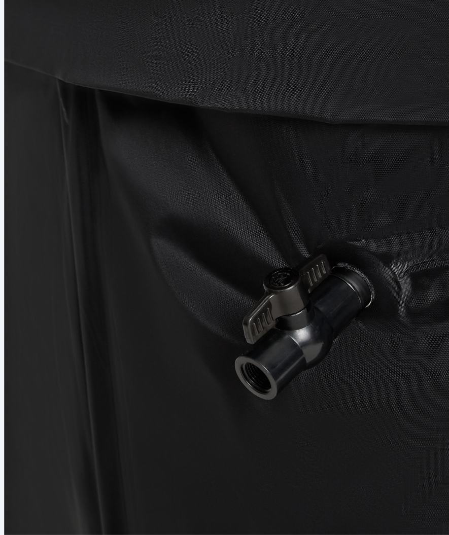 Watery aufblasbare Eiswanne - Hero Max - Schwarz