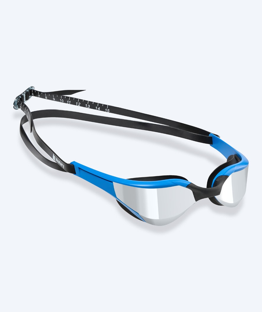 Watery Schwimmbrille - Instinct Elite Mirror - Blau/silber