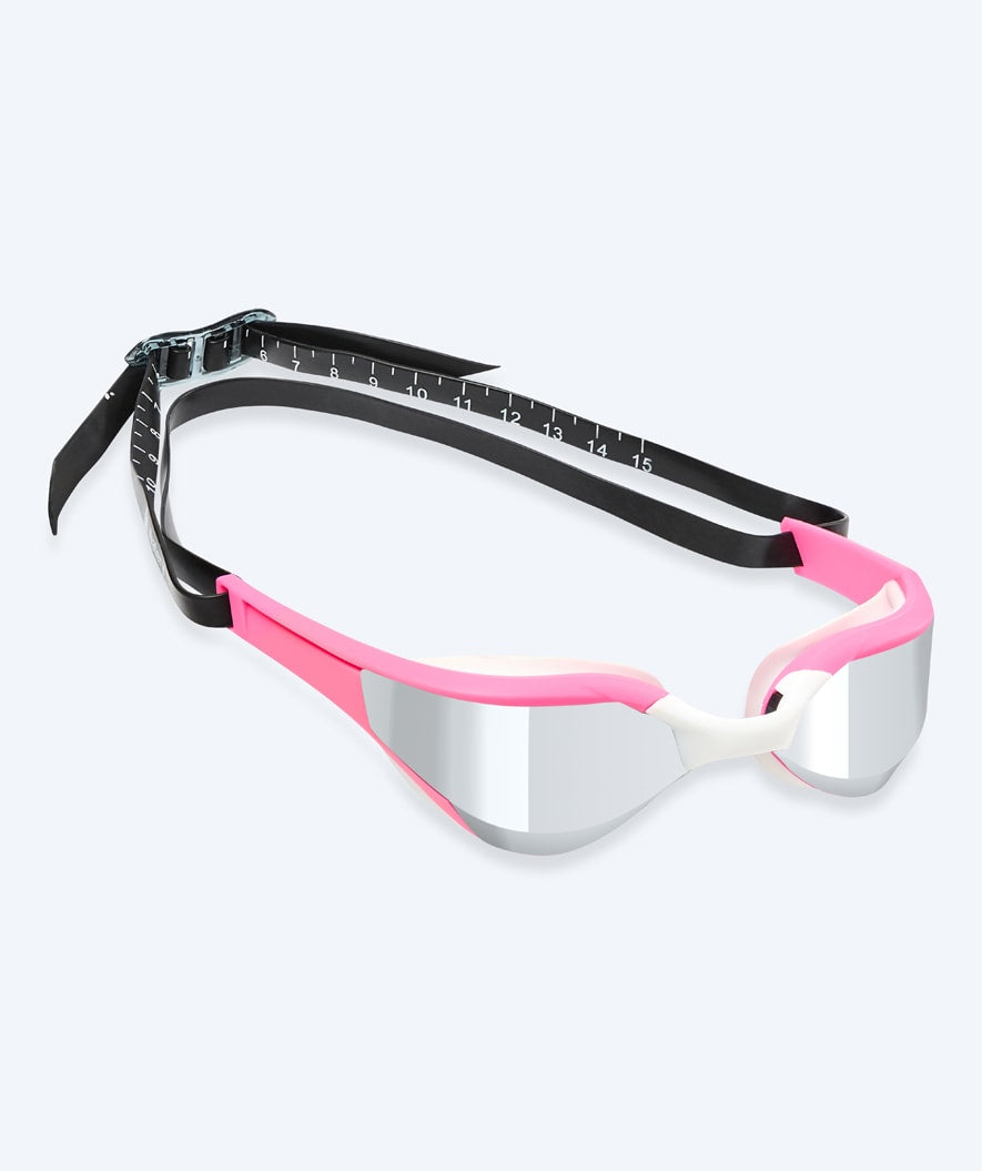 Watery Schwimmbrille - Instinct Elite Mirror - Pink/silber