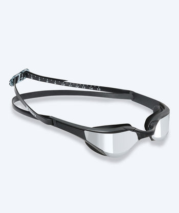 Watery Schwimmbrille - Instinct Ultra Mirror - Schwarz/silber