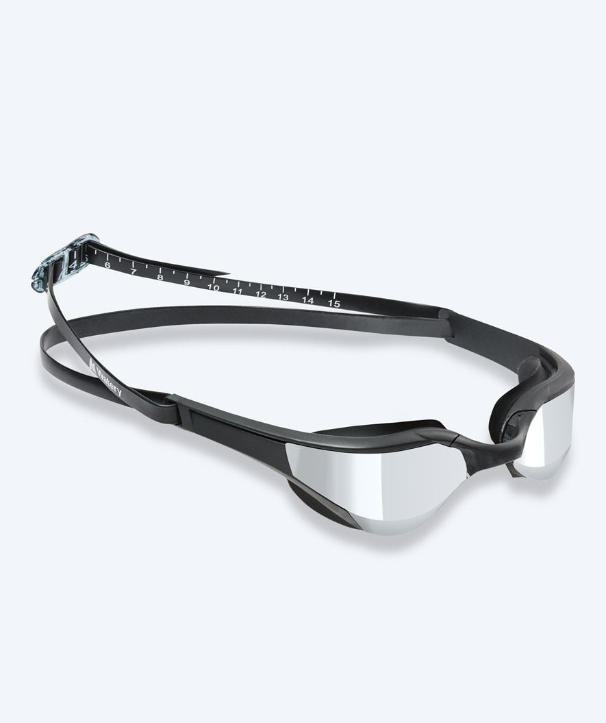 Watery Schwimmbrille - Instinct Ultra Mirror - Schwarz/silber