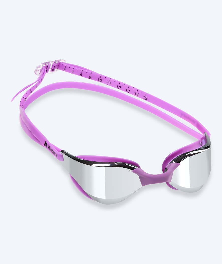 Watery Schwimmbrille - Instinct Mirror - Violett/silber