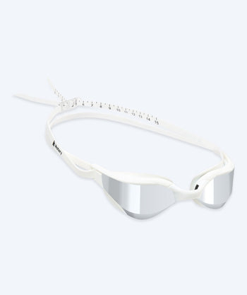 Watery Schwimmbrille - Instinct Ultra Mirror - Weiß/silber