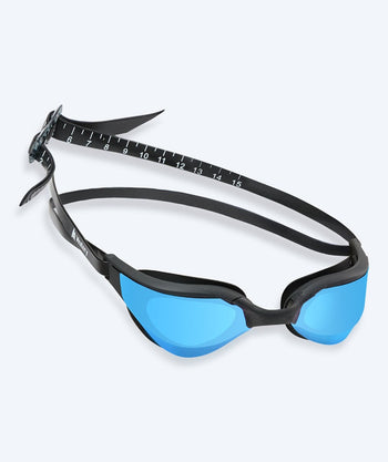 Watery Schwimmbrille - Instinct Ultra Mirror - Schwarz/blau