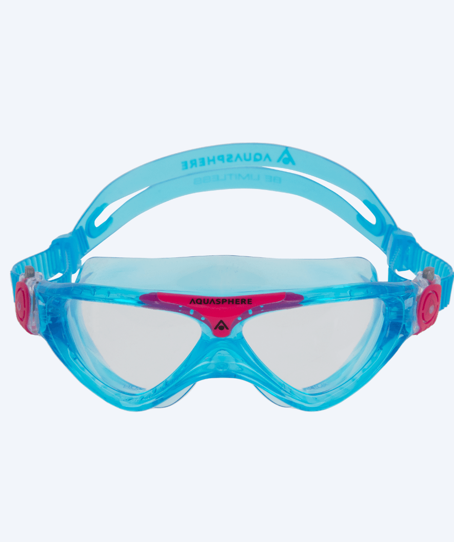 Aquasphere Schwimmmaske für Junior (3+) - Vista - Klar/rosa